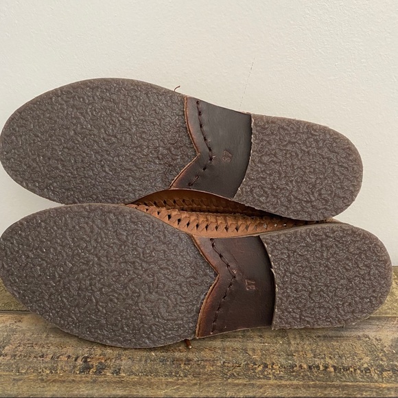 Seychelles Weekender | Tan Leather Boat Shoes Loafers - 5-1/2 - Picture 6 of 8